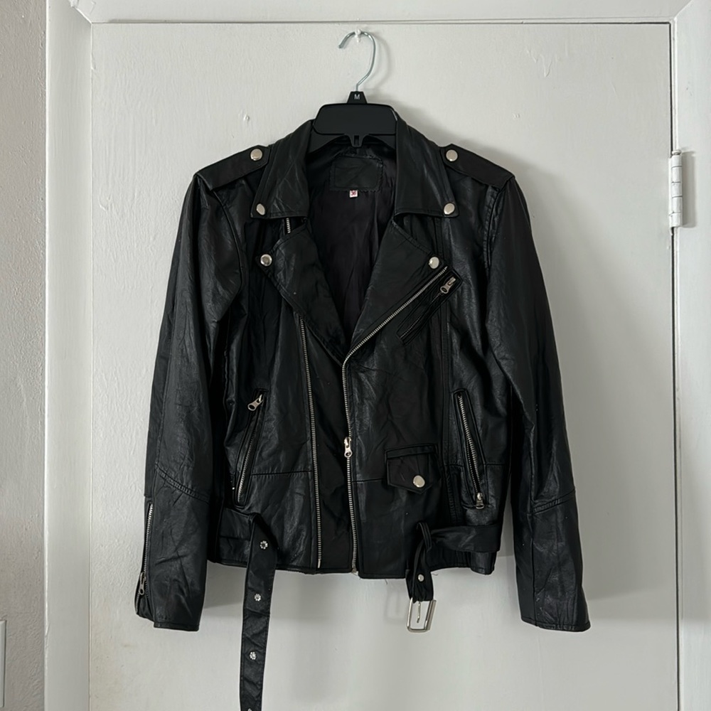 Great condition faux leather jacket vintage